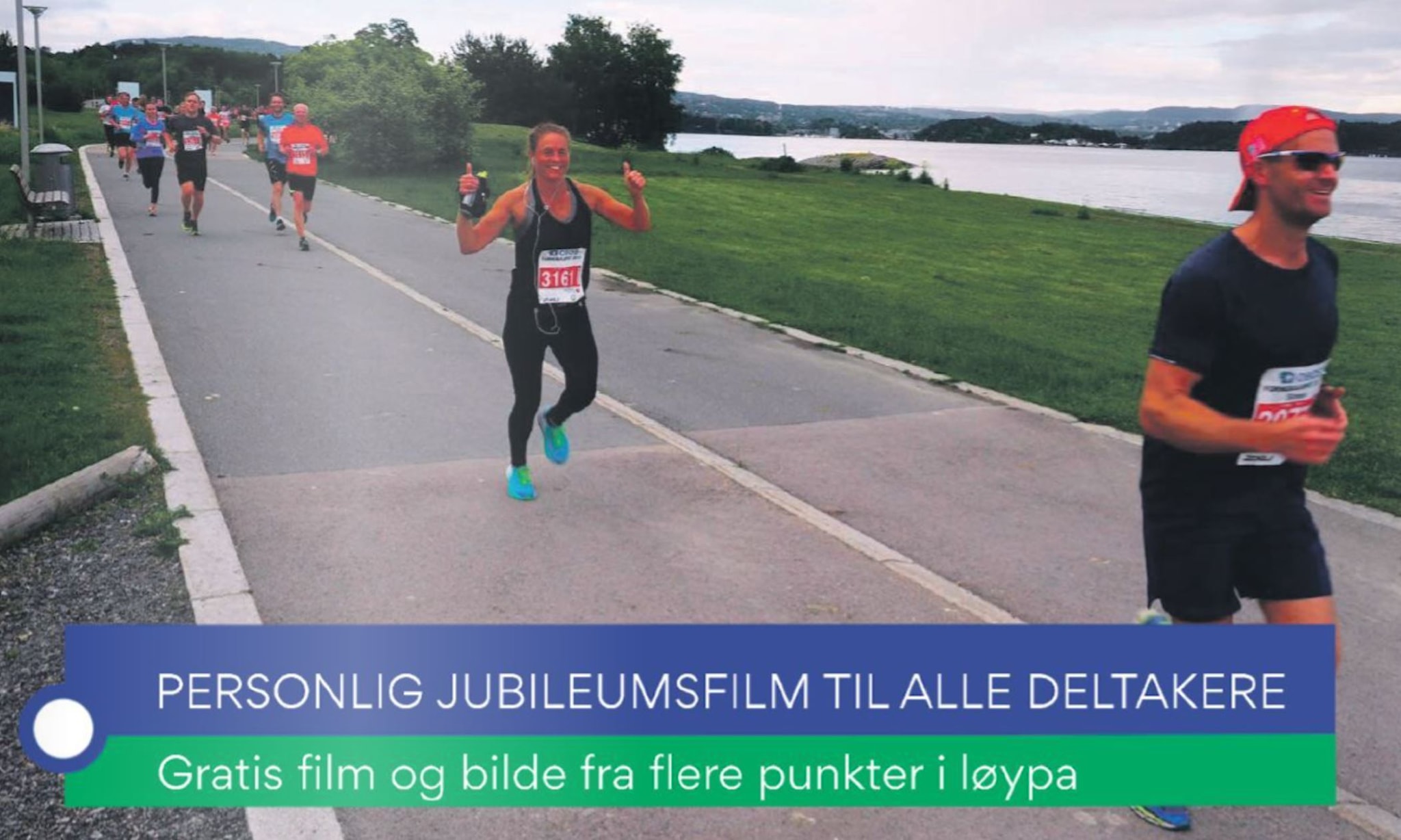 Personlig jubileumsfilm til alle deltakere